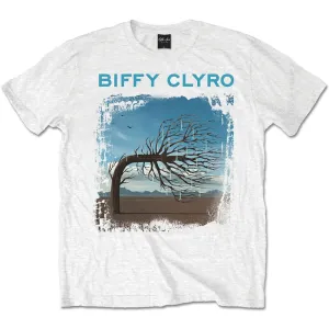 Biffy Clyro tričko Biffy Clyro tričko Opposites biele Biela XXL