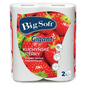 Big Soft Gigant Papierové kuchynské utierky kotúče 1x2 ks #46811