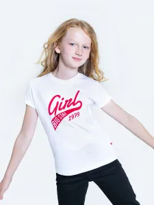 Big Star Kids's T-shirt_ss T-shirt 152060 Cream-101 #4303537