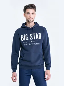 Big Star Man's Hoodie 154553 Blue-403