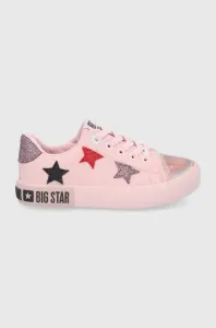 Detské tenisky Big Star ružová farba #181155