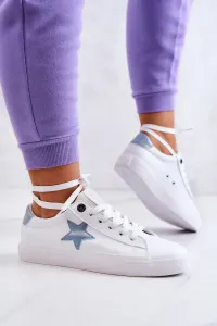 Big Star Women's Leather Sneakers - White #4980840