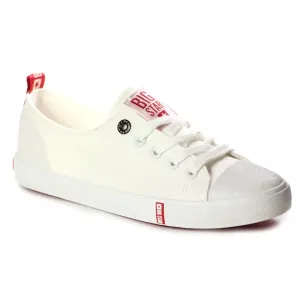 Big Star Women's Sneakers - white/red #4754563