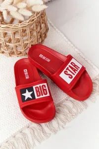 Children's summer slippers Big Star - red #8730095