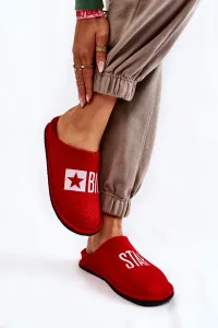 Home slippers Big Star KK276022 Red #5359679