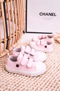 Kids Fashion Sneakers Big Star - light pink #4744211