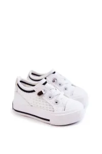 Kids slip-on sneakers Big Star - white #4846629