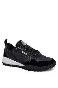 Men's Classic Sport Shoes Memory Foam Big Star KK174270 Black #5354733