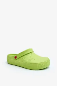 Men's lightweight flip-flops Crocs Big Star Green #8954427