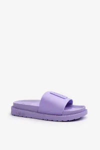 Women's Big Star Purple Flip-Flops #9014142