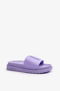 Women's Big Star Purple Flip-Flops #9014143