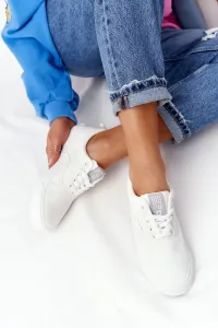 Women's Classic Big Star Sneakers - White #4748766