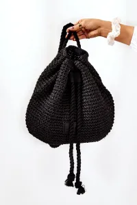 Women's backpack in baggy Big Star design - black