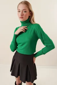 Bigdart 15747 Turtleneck Knitwear Sweater - Green