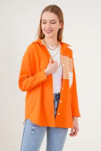 Bigdart 20118 Oversize Shirt - Orange