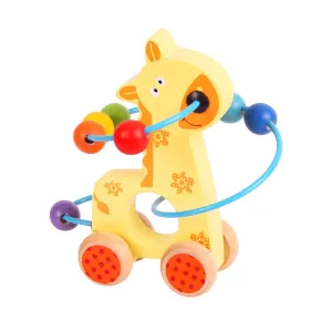 Bigjigs Toys Labyrint na kolieskach žirafa