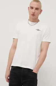 Bavlnené tričko Billabong biela farba, s potlačou #219402