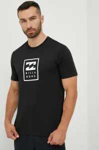 Billabong UNITY STACKED SS Pánske tričko, čierna, veľkosť #249817