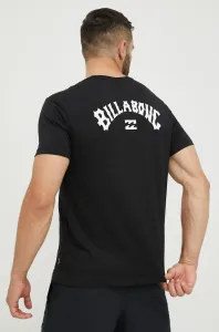 Bavlnené tričko Billabong čierna farba, s potlačou, C1SS65BIP2 #7030801