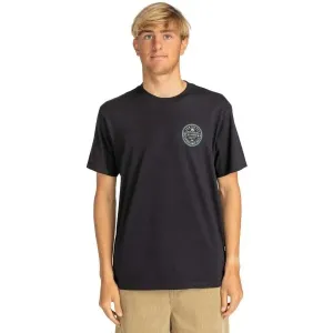 Billabong MONOGRAM Pánske tričko, čierna, veľkosť
