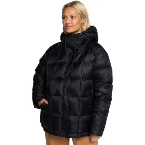 Billabong ADVENTURE PUFFER Dámska zimná bunda, čierna, veľkosť