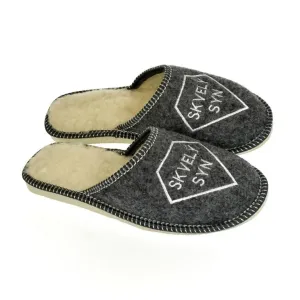 Pánske sivé papuče SKVELÝ SYN 40-46 #1795881
