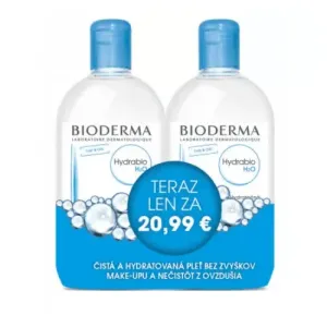 Bioderma Hydrabio H2O micelárna voda Duopack 500ml + 500ml