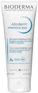 BIODERMA Atoderm Intensive Eye 3-In-1 Anti-Irritation Care 100 ml očný krém na zmiešanú pleť; výživa a regenerácia pleti; na dehydratovanu pleť