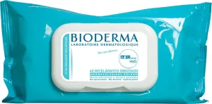 Bioderma ABCDerm H2O obrúsky vlhčené, čistiace 60 ks