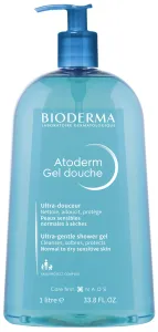 Bioderma Atoderm Gel Douche Gentle Shower Gel vyživujúci čistiaci gél pre suchú atopickú pokožku 1000 ml