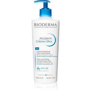 Bioderma Atoderm Cream vyživujúci telový krém pre normálnu až suchú citlivú pokožku bez parfumácie Bottle with Pump 500 ml #868528