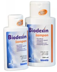 Biodexin šampón s chlorhexidínom pre psy a mačky 250ml