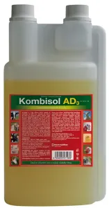 Kombisol AD3 perorálny vitamínový roztok pre všetky druhy zvierat 1000ml