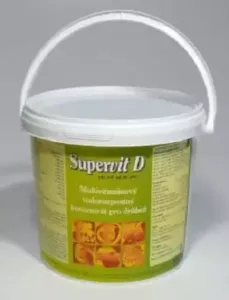 Supervit D multivitamínový vodorozpustný koncentrát pre hydinu 3kg, Doprava zadarmo