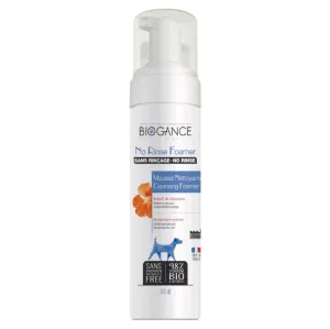 BIOGANCE No rinse foamer Dog bezoplachový šampón (pena) pre psy 200ml