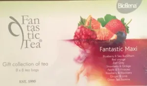Biogena Fantastic Tea Maxi mix ovocných a bylinných čajov 8x8ks