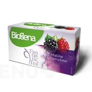 Biogena Fantastic Tea Malina & Ostružina ovocný čaj 20 x 2.2 g