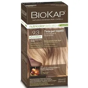 BIOKAP Delicato Rapid Farba na vlasy – 9.3 Svetlá zlatá blond 135 ml