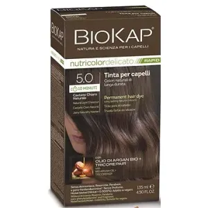BIOKAP Delicato Rapid Farba na vlasy – 5.0 Gaštanová svetlá prírodná 135 ml