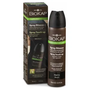 Biokap Nutricolor Delicato Spray Touch Up - Čierna - 75 ml