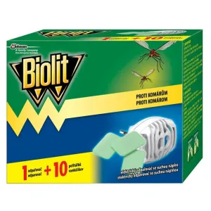 BIOLIT - Elektrický odparovač so suchou náplňou, 1 + 10 ks