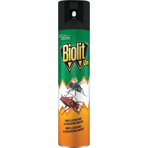 BIOLIT UNI 007 - Sprej proti lietajúcemu a lezúcemu hmyzu, 300 ml
