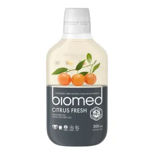 Splat Biomed Citrus Fresh ústna voda pre dlhotrvajúci svieži dych 500 ml