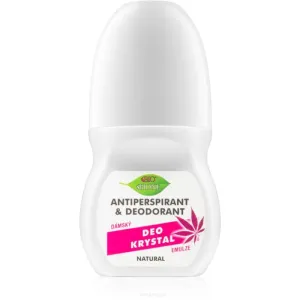Bione Cosmetics Cannabis antiperspirant roll-on s vôňou ruží 80 ml