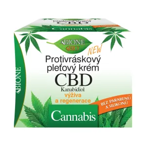 Bione Cosmetics Cannabis CBD regeneračný protivráskový krém s CBD 51 ml