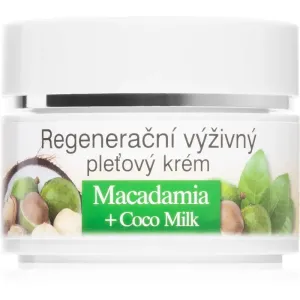 Bione Cosmetics Macadamia + Coco Milk regeneračný pleťový krém pre výživu a hydratáciu 51 ml #886748