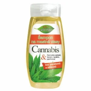 BIONE COSMETICS Bio Cannabis Šampón na mastné vlasy 260 ml