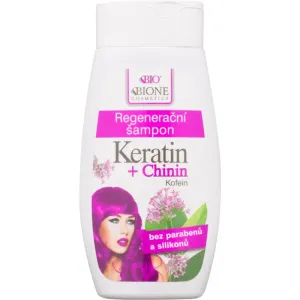 BIONE COSMETICS Bio Chinin a Keratin Regeneračný šampón 260 ml