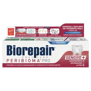 Biorepair Peribioma Pro zubná pasta pre zdravé ďasná a komplexnú starostlivosť o chrup 75 ml