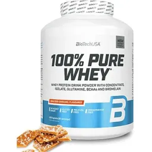 BioTech USA 100 % Pure Whey Protein 2 270 g, slaný karamel